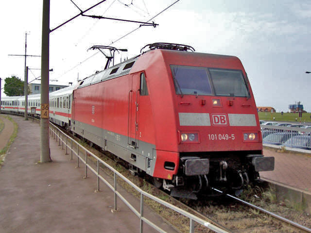 101  im Bhf Norddeich-Mole