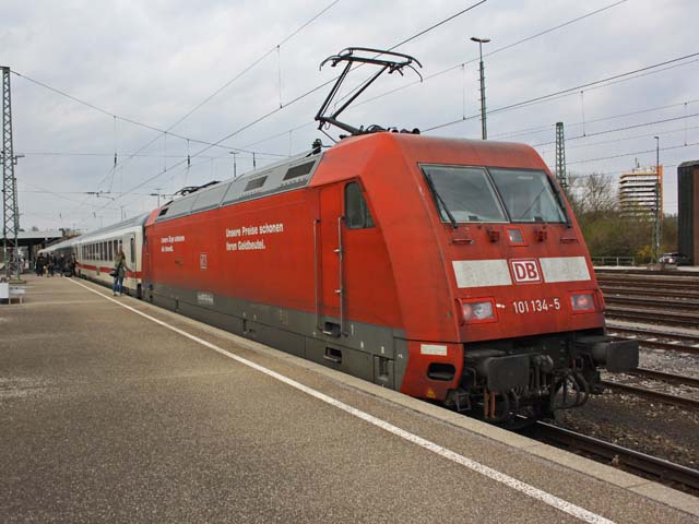 101 �im Bhf Crailsheim