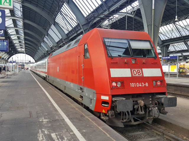101 im Hbf Karlsruhe