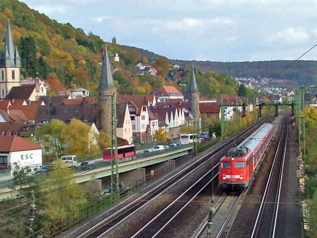 110  vor Gem&uuml;nden(Main)