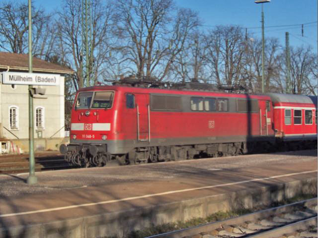 111  im Bhf M&uuml;llheim(Baden)