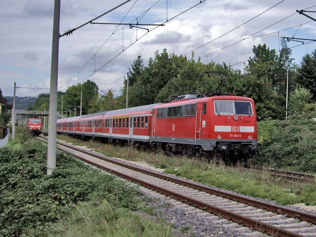 111 im Bhf Oppenweiler