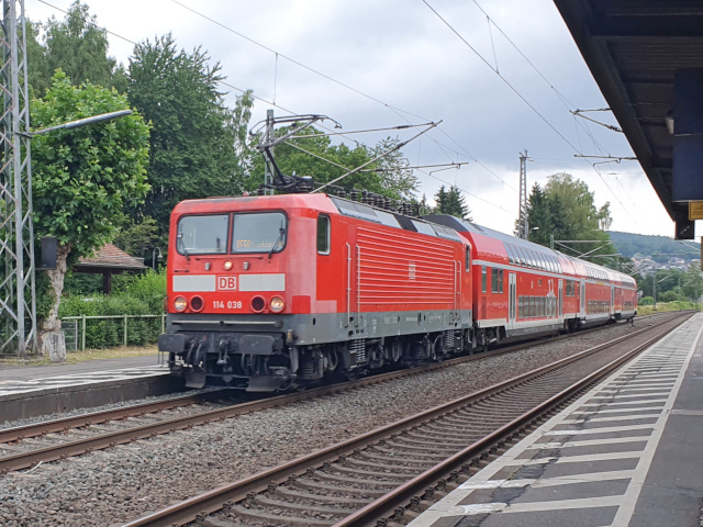 114 im Bf Bad Soden-Salm�nster