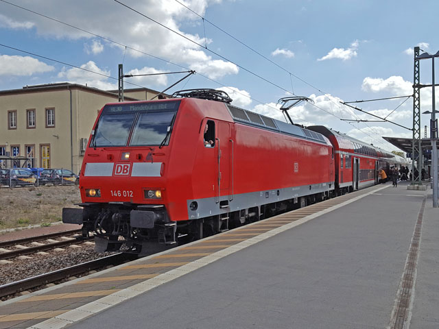 146 im Bhf Merseburg