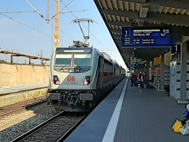 147 �im Hbf Augsburg