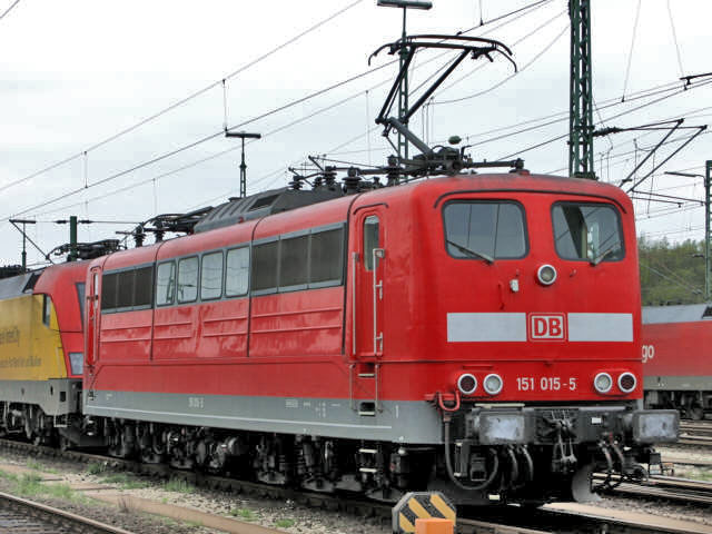 151 �im Rangierbahnhof Maschen