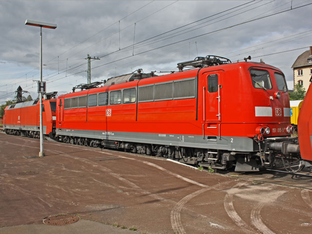 151 im Bhf Bebra