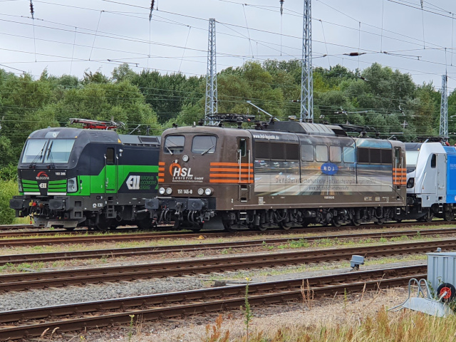 151 beim Hafen-Bhf Rostock