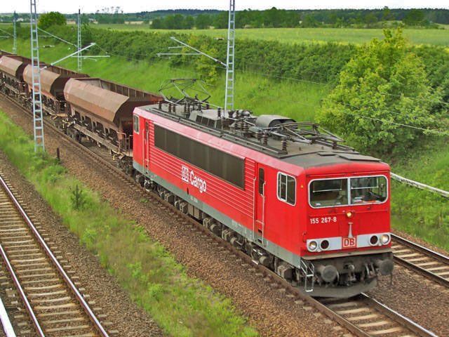 155 zwischen Sch&ouml;nflie&szlig; und Bergfelde