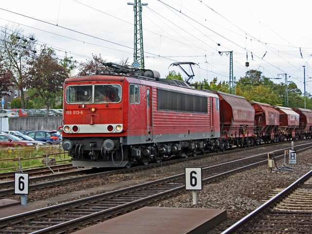 155 im Bhf Bebra