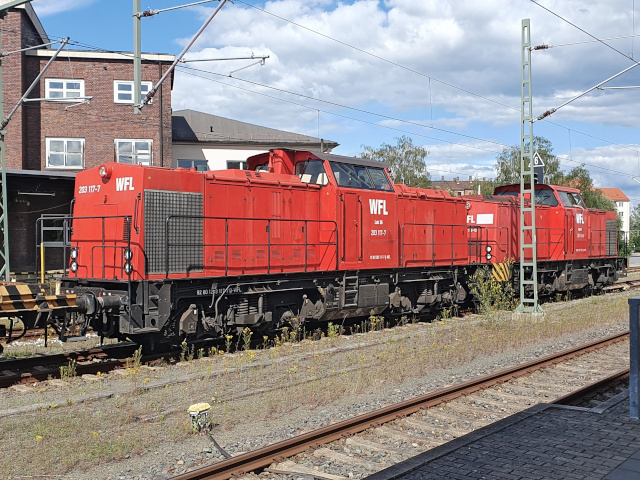 203 im Bhf Plauen (oberer Bahnhof)