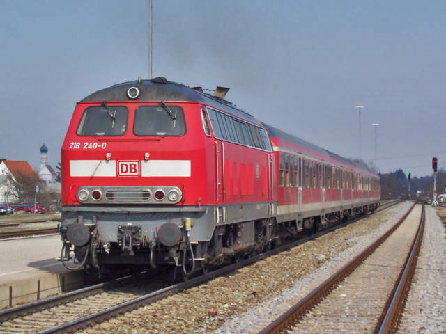 218 im Bhf Kaufering