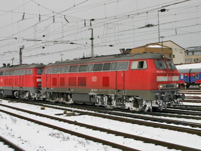 218  im Bhf Regensburg