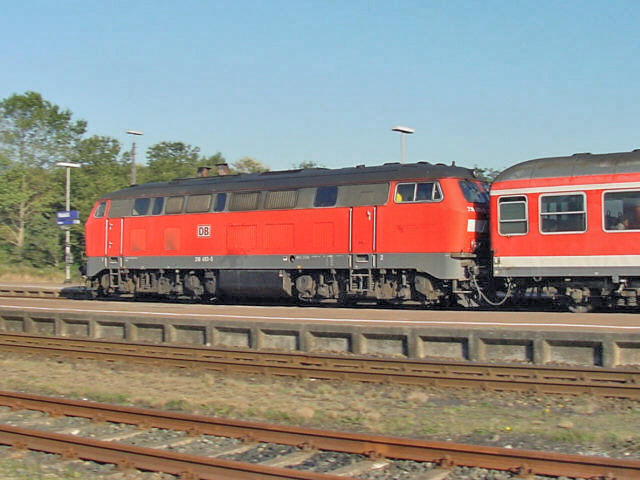 218  im Bhf Nieb&uuml;ll
