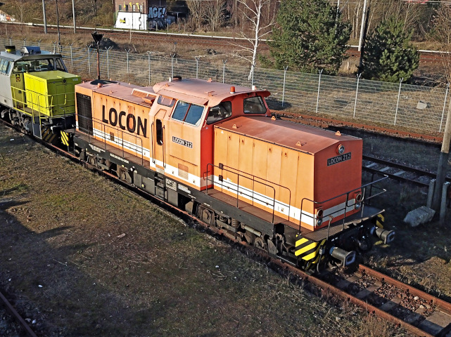 293 im Bahnbetriebswerk Sch�neweide