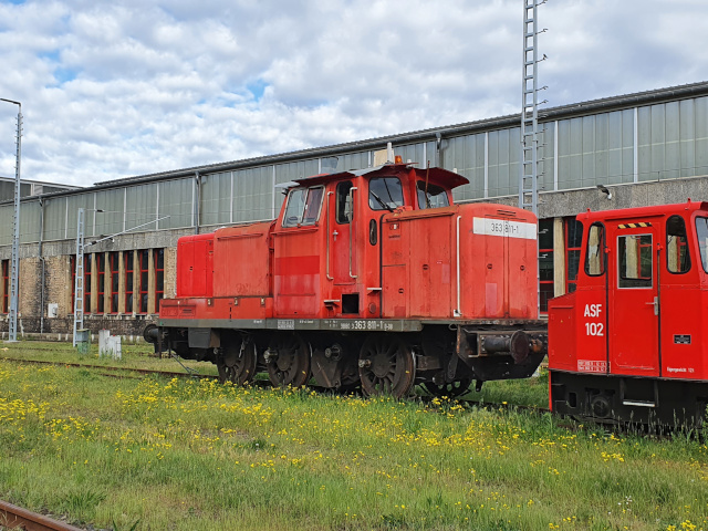 363  im Rangierbahnhof Neuseddin