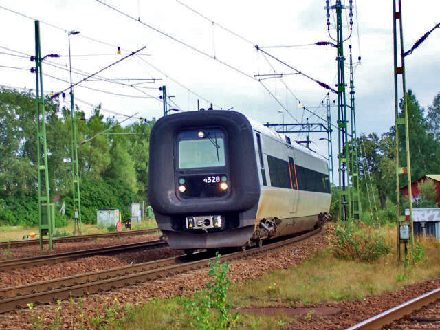 4328 südlich vom Bhf Halmstad