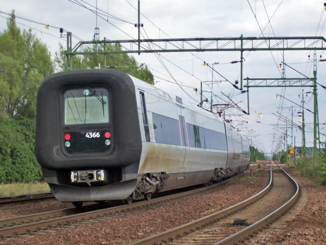 4366 s�dlich vom Bhf Halmstad