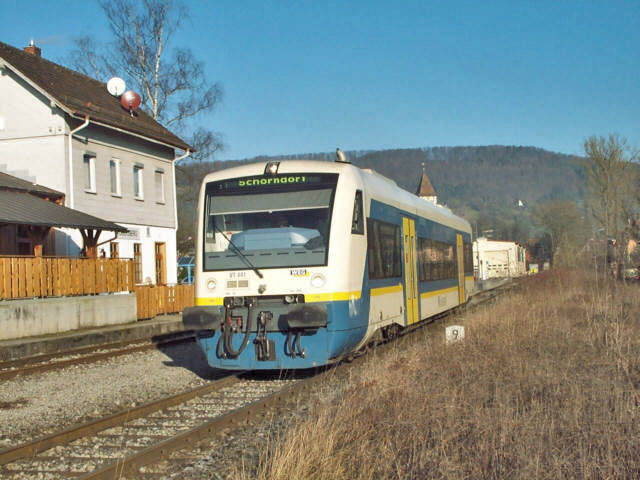 ?  im Bhf Rudersberg (Wieslauftalbahn)
