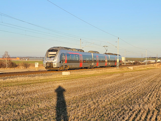 442 östlich des Bhf Teutschenthal