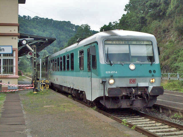 628 im Bhf Balduinstein/Lahn