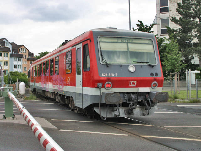 628  Bahn&uuml;bergang am Bhf Gie&szlig;en