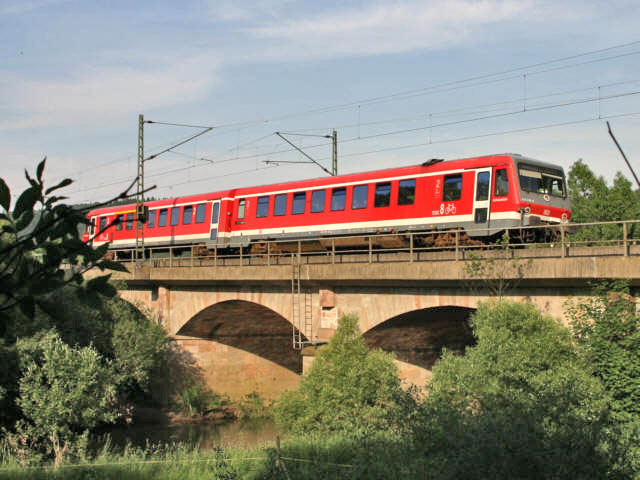 628 �südl. von Cölbe auf der Lahnbrücke