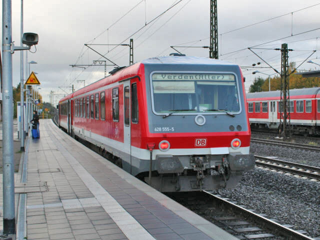 628  im Bhf Rotenburg/W&uuml;mme
