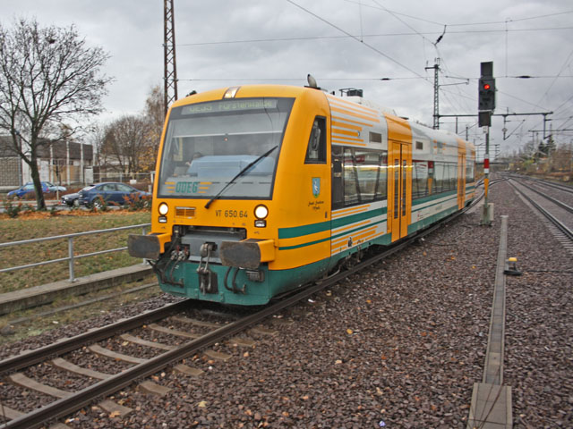 VT 650 im Bhf Fürstenwalde
