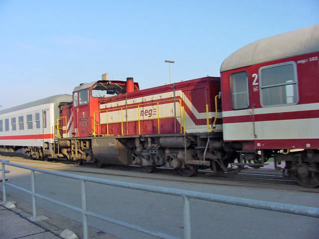 DL2  auf dem Hafengleis in Dageb&uuml;hl