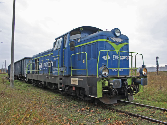 SM42 auf Rangiergleisen von Kostrzyn (K&uuml;strin)