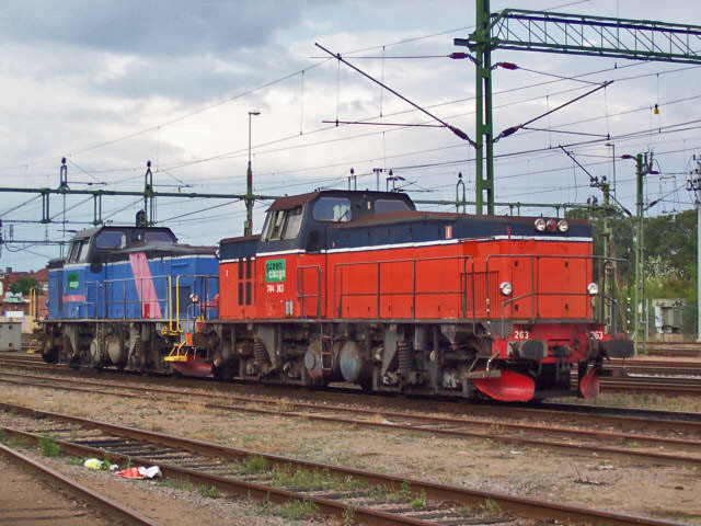 T44 �im Bhf Halmstad