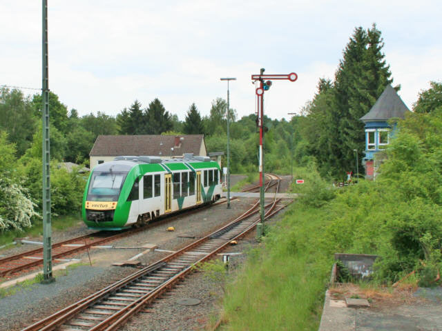 VT 202  im Bhf Westerburg