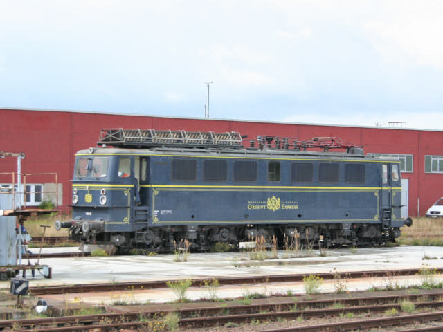 WAB55  im F�hrbahnhof Mukran (R�gen)